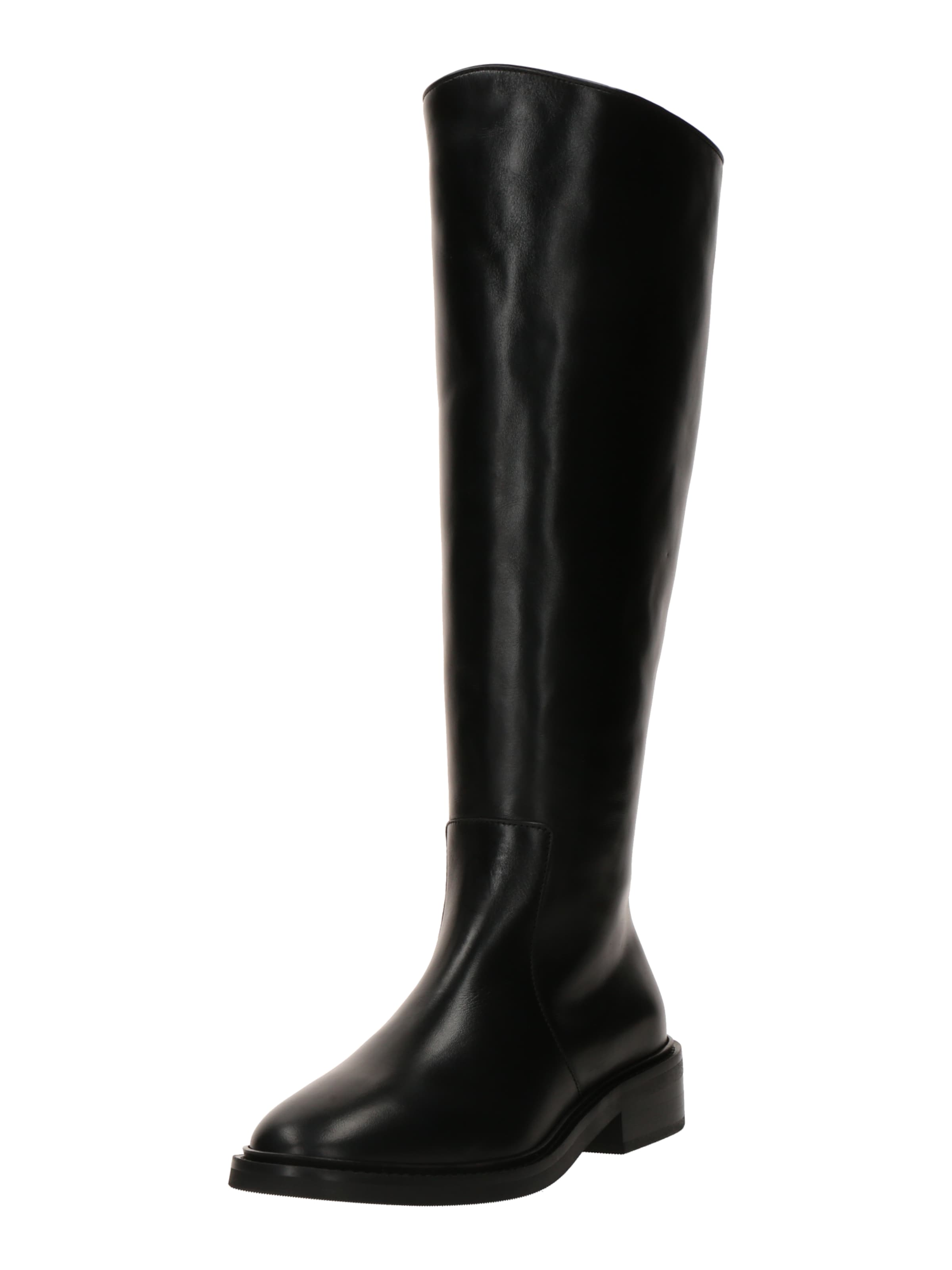 & Other Stories Ботуши 'Stacey' в черно: отпред