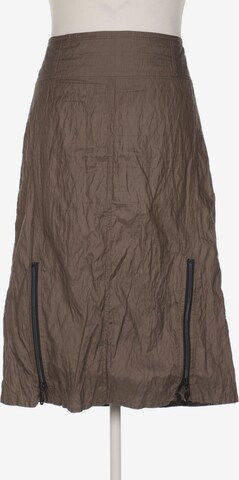 SAMOON Skirt in XXXL in Brown: front