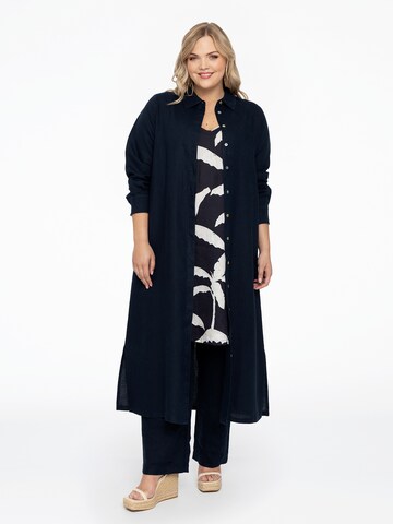 YOEK Bluse in Blau
