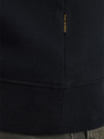 PME Legend Sweatshirt 'Pullover with half-zip' i blå
