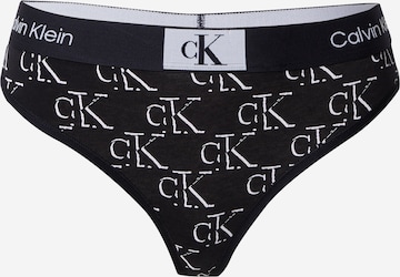 Calvin Klein Underwear رباط بلون أسود: الأمام