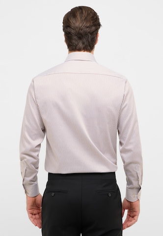 ETERNA Regular fit Zakelijk overhemd in Beige