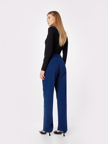 Part Two Regular Pleated Pants 'Birdie' in Blue