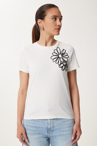 Maglietta di Happiness İstanbul in bianco