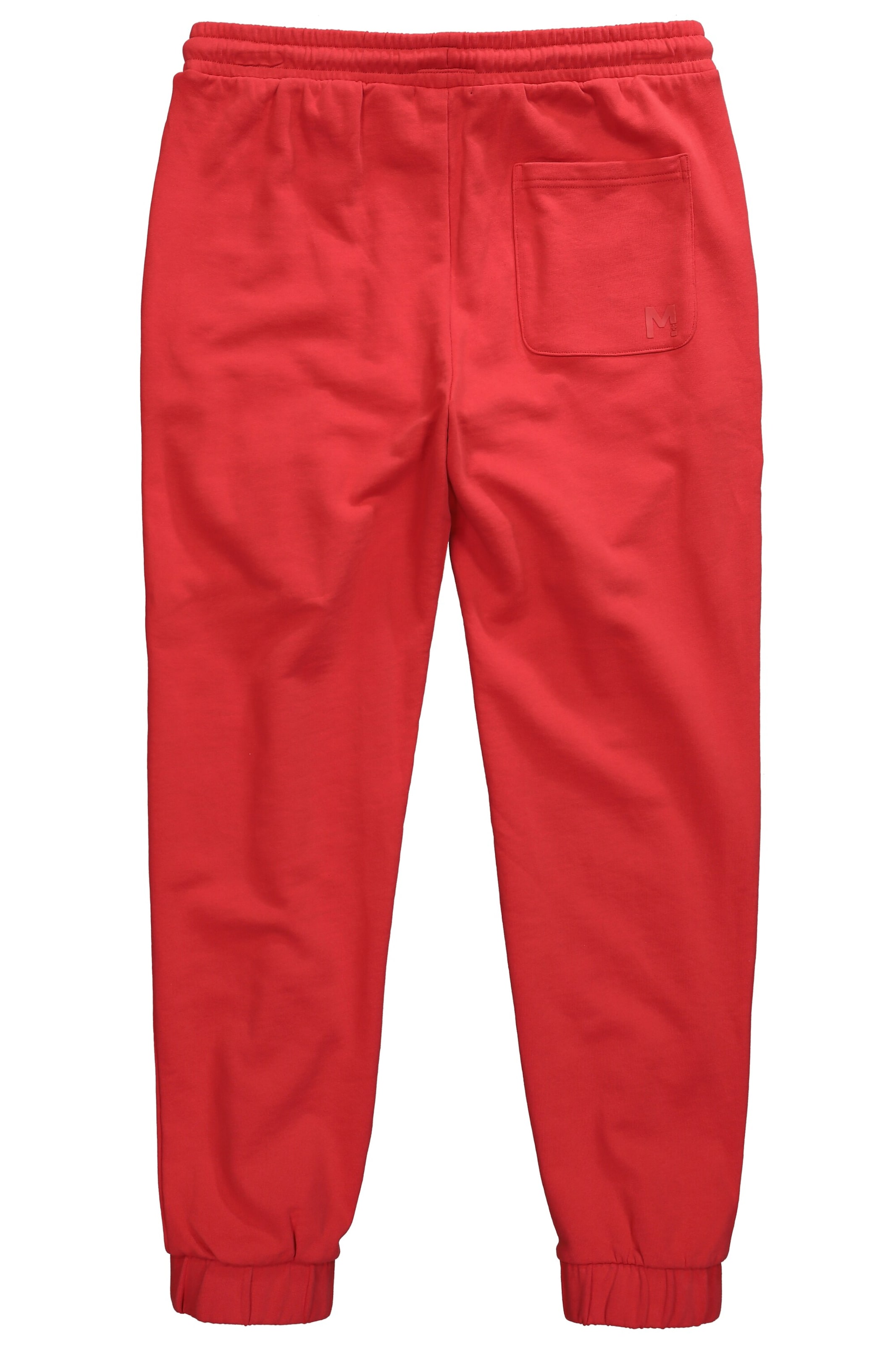 Men Plus Tapered Trousers in Red