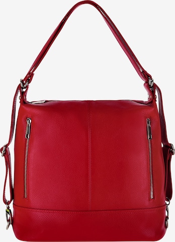 faina Τσάντα ώμου σε κόκκινο: μπροστά