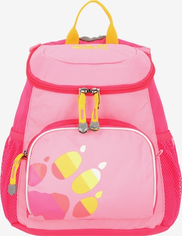 JACK WOLFSKIN Sports Backpack 'Little Joe' in Pink: front