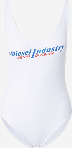 Costume intero 'SLIA' di DIESEL in bianco: frontale