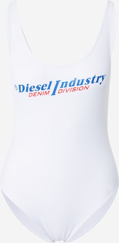 DIESEL Swimsuit 'SLIA' in White: front