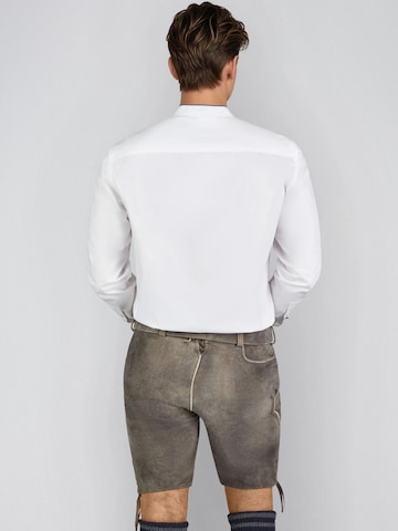 SPIETH & WENSKY Slim Fit Trachtenhemd 'Falkland' mit Stehkragen in Mischfarben