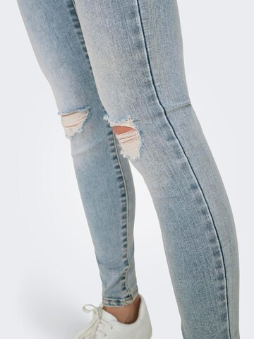 ONLY Skinny Jeans 'ONLWauw' in Blau