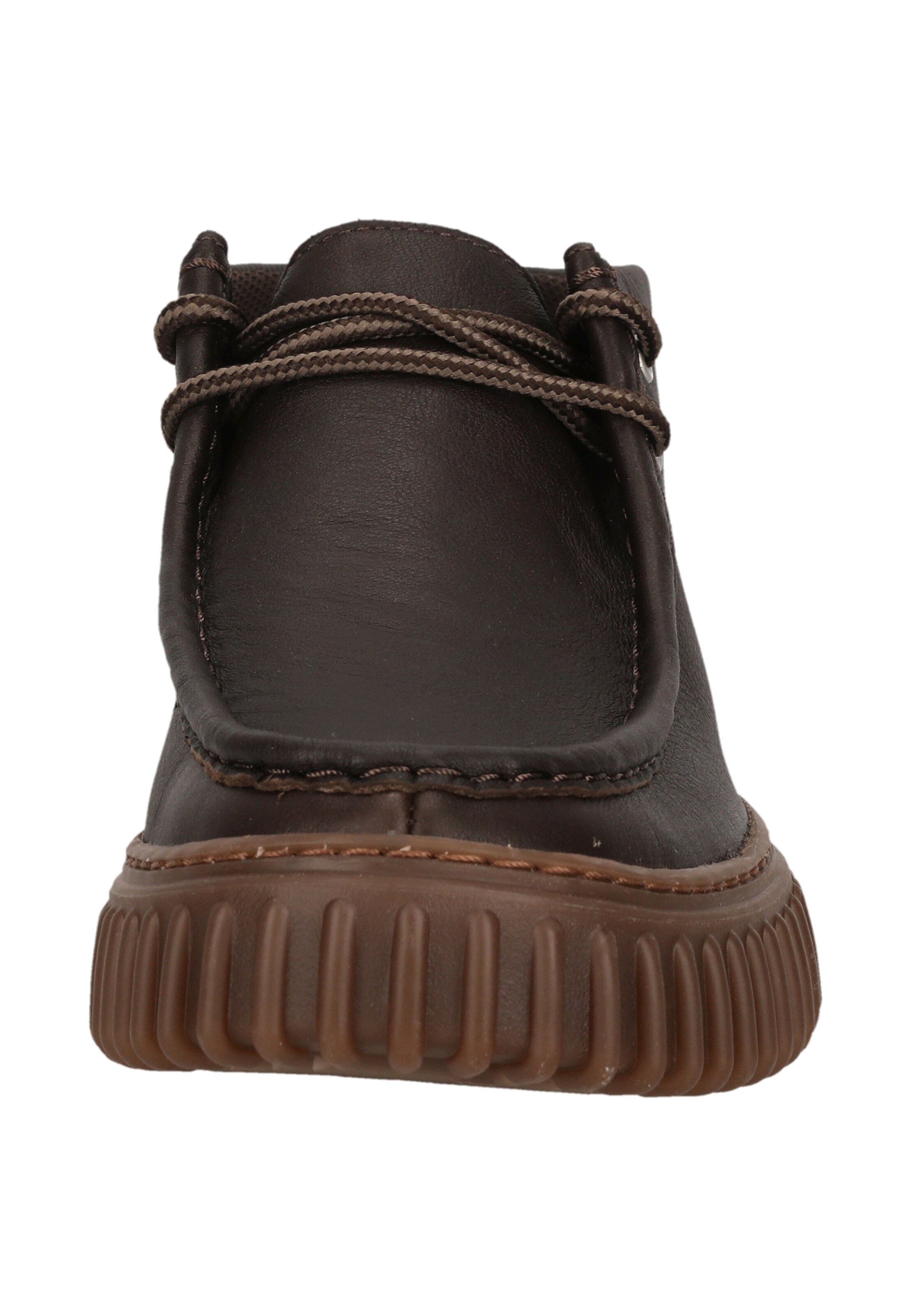 CLARKS Schnürschuhe 'Torhill High' in Braun