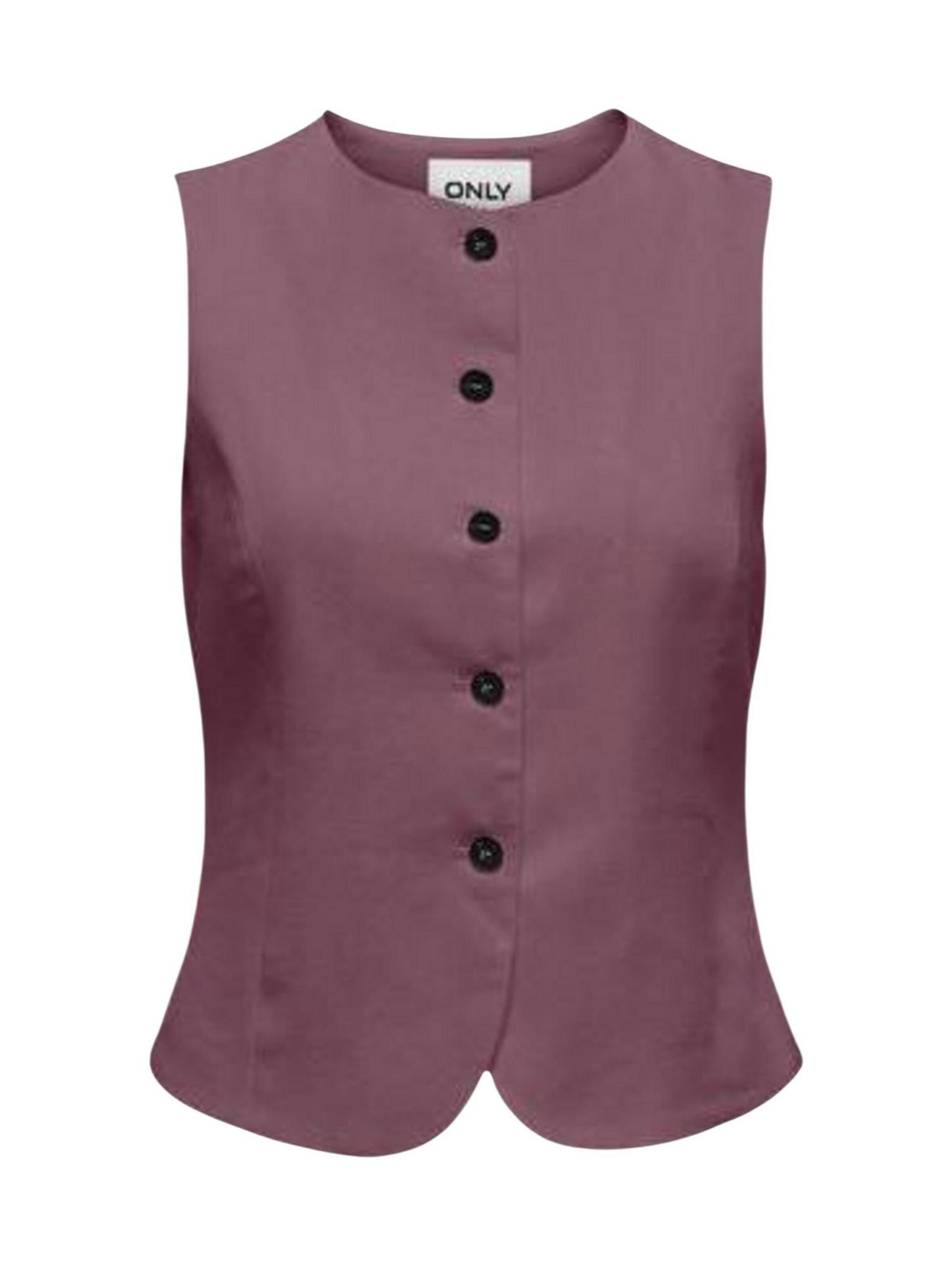 Tailleur 'Onlgoa S/L Linen Bl Waistcoat Cc Tlr 15363724' di ONLY in rosso: frontale