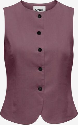 Tailleur 'Onlgoa S/L Linen Bl Waistcoat Cc Tlr 15363724' di ONLY in rosso: frontale