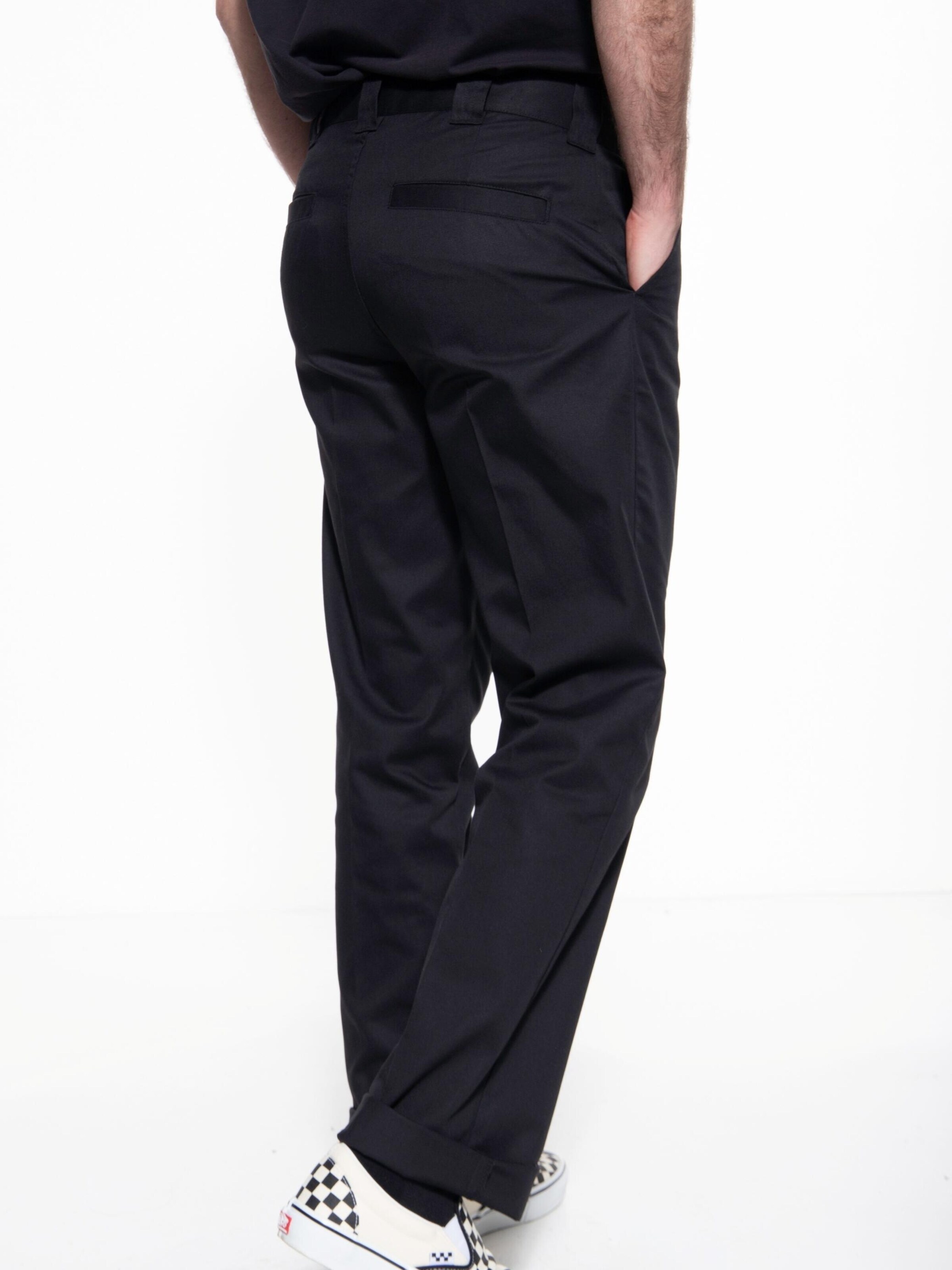 King Kerosin Regular Chino Pants in Black