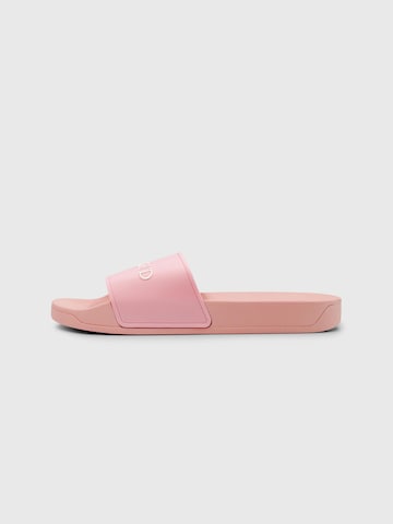 Dutch'D Strand-/badsko 'Pool Slide' i rosa