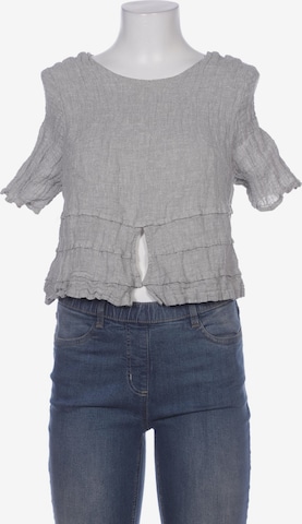 Krinés Bluse M in Grau: Vorderseite