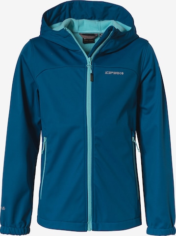 ICEPEAK - Casaco outdoor 'KLEVE' em azul: frente