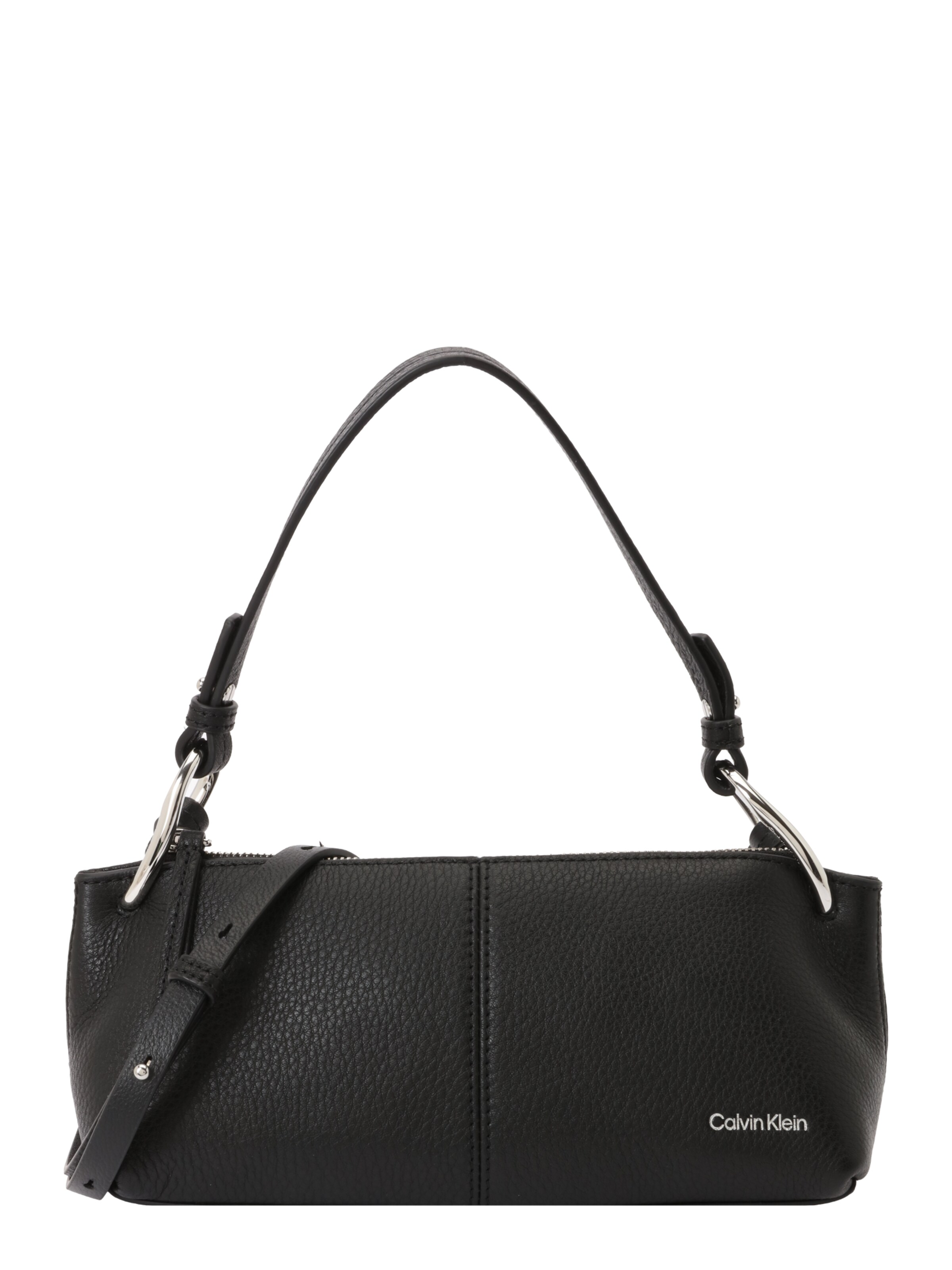 Calvin Klein Schultertasche in Schwarz: Vorderseite
