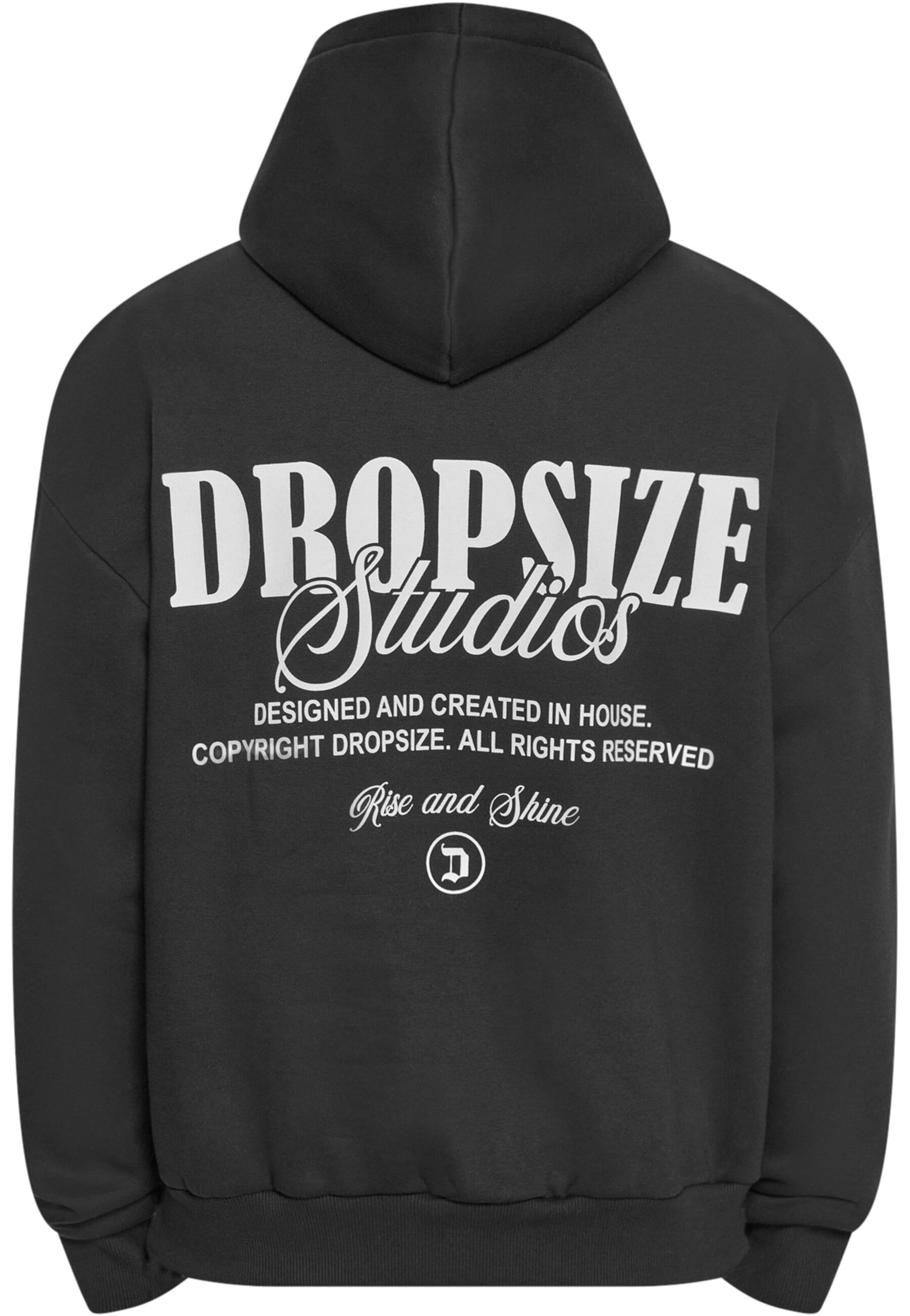 Dropsize Sweatshirt in Black