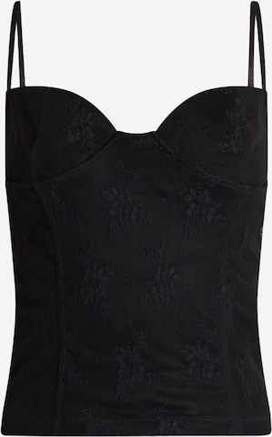 ViCOLO Top in Zwart: voorkant
