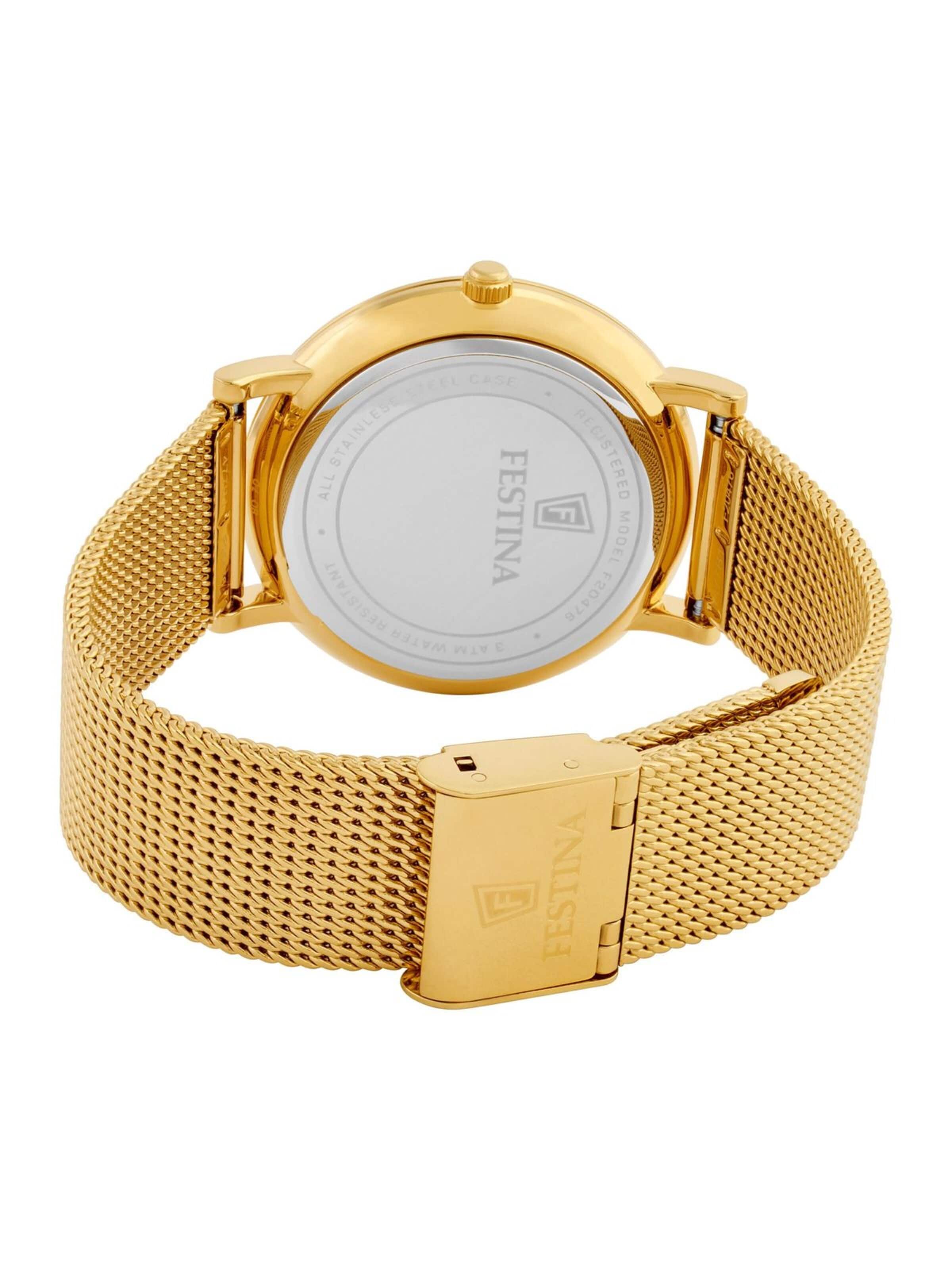 FESTINA Analoog horloge 'Watch Boyfriend Collection' in Wit