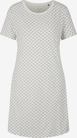 JOOP! Nachthemd 'Cosy' in Weiß: Vorderseite