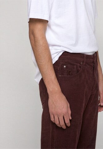 Karl Kani Flared Pants in Brown