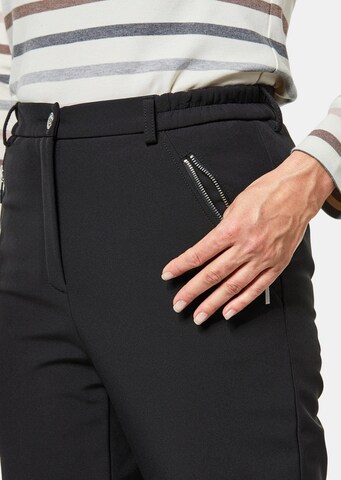 Goldner Regular Weatherproof pants 'CARLA' in Black