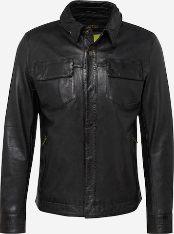 FREAKY NATIONPrijelazna jakna 'Keno' - crna boja: prednji dio