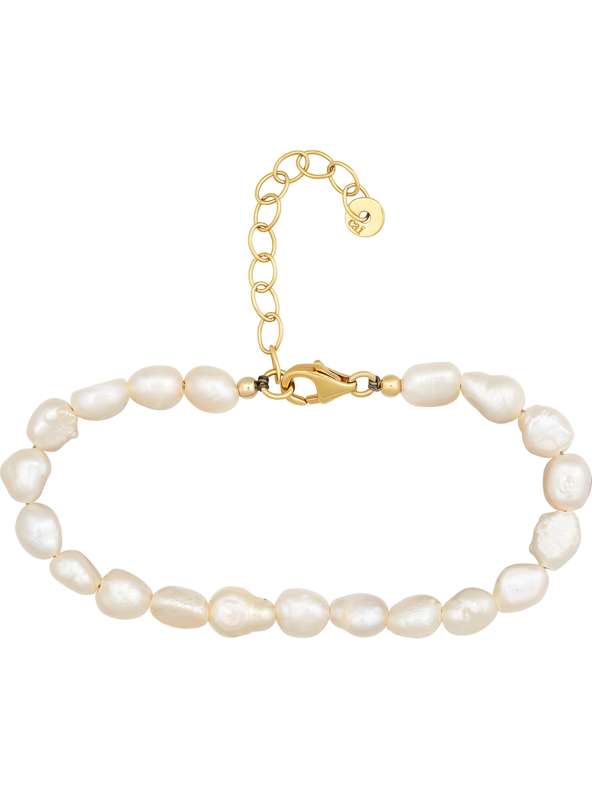 caï Armband in Weiß: Vorderseite