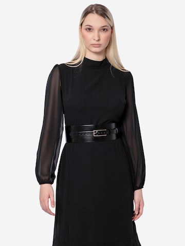 Haute Cuir Bælte 'Beatrix' i sort