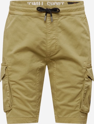 Regular Pantalon cargo ALPHA INDUSTRIES en vert : devant