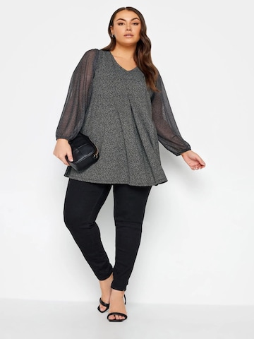 Stil Diva Blouse in Grijs
