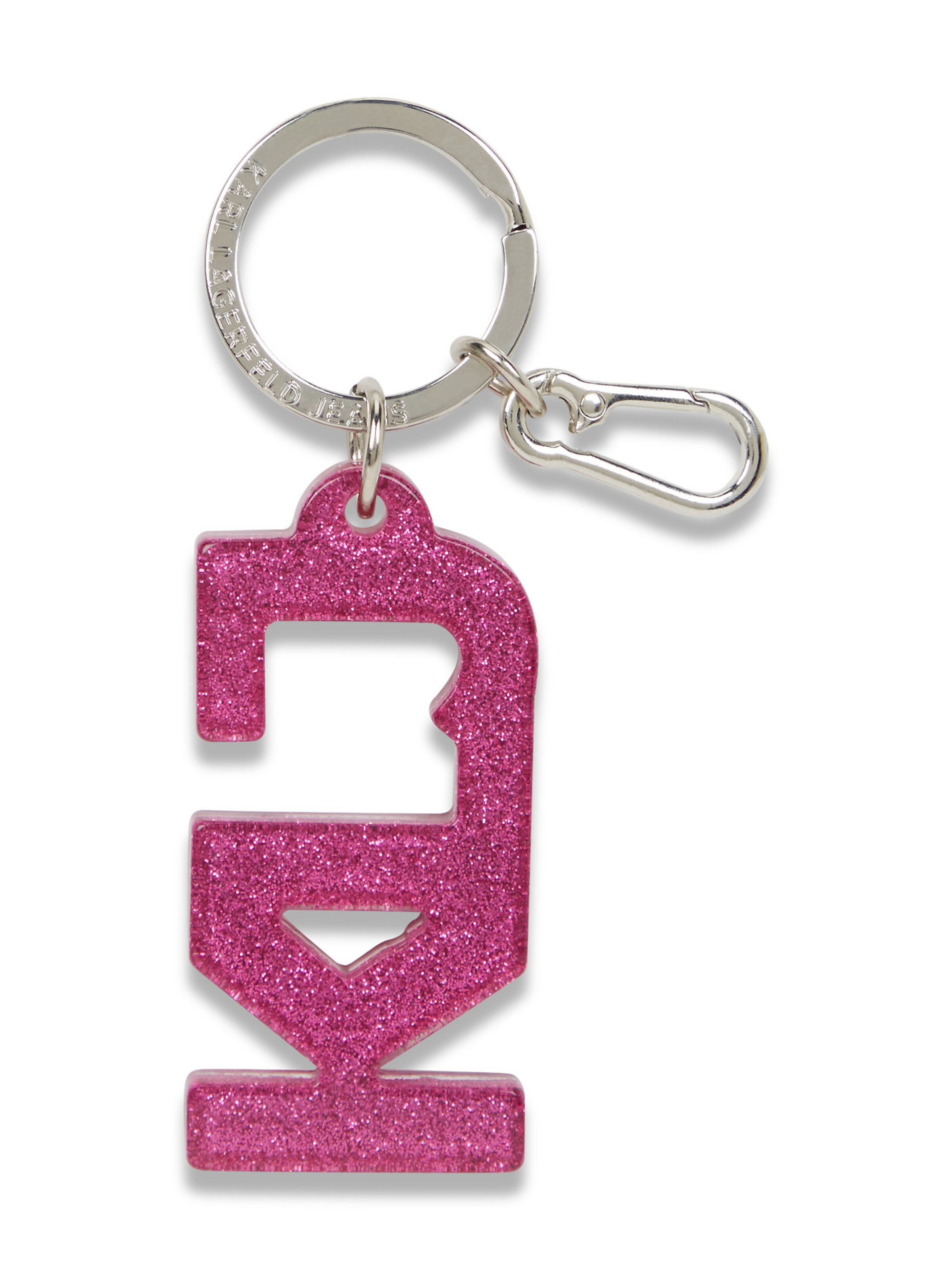 KARL LAGERFELD JEANS Key ring in Red: front