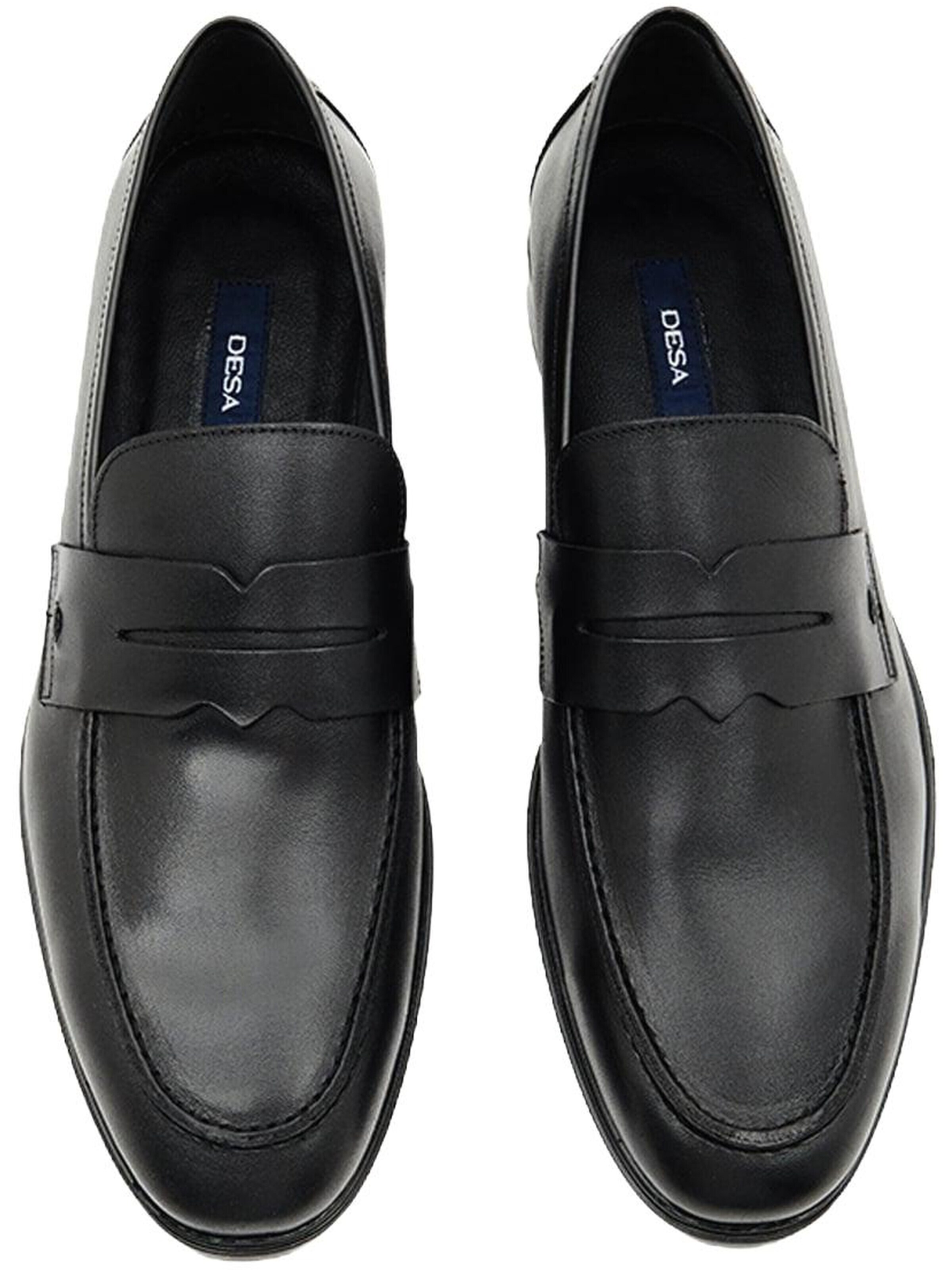 Desa - Mocasines 'Slipper' en negro