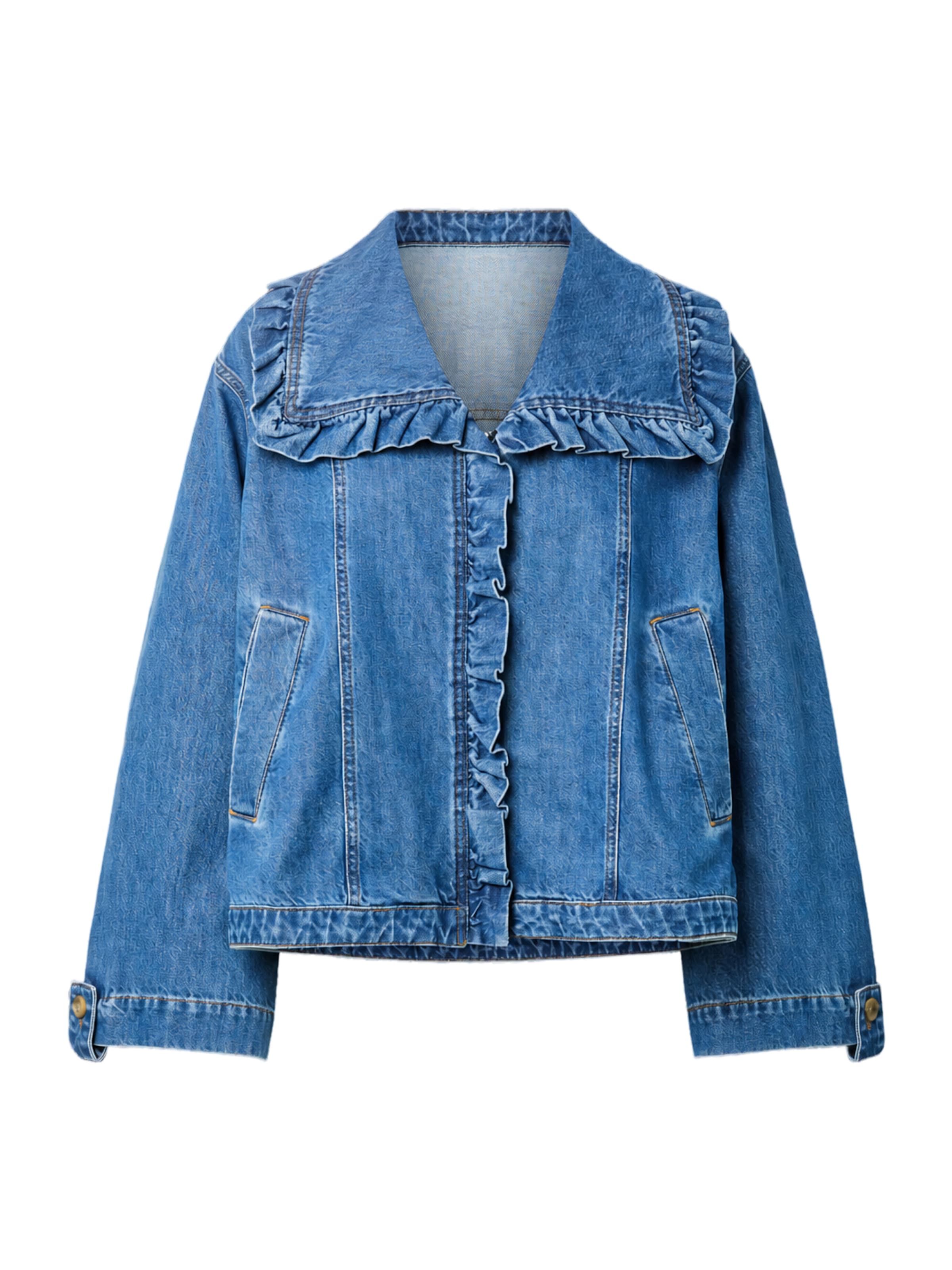 YAS - Chaqueta de entretiempo 'YASELSAN' en azul: frente