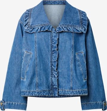 YAS Jacke 'YASELSAN' in Blau: Vorderseite