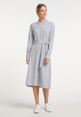DreiMaster Maritim Dress in Grey: front