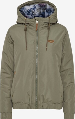 Oxmo Winter Jacket in Green: front