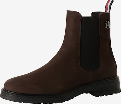 Ghete chelsea TOMMY HILFIGER pe maro închis, Vizualizare produs
