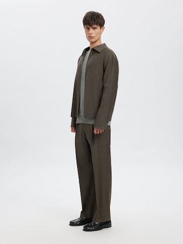 SELECTED Between-Season Jacket in Brown