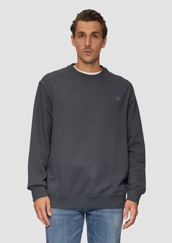 s.Oliver Men Big Sizes Sweatshirt in Grau: Vorderseite