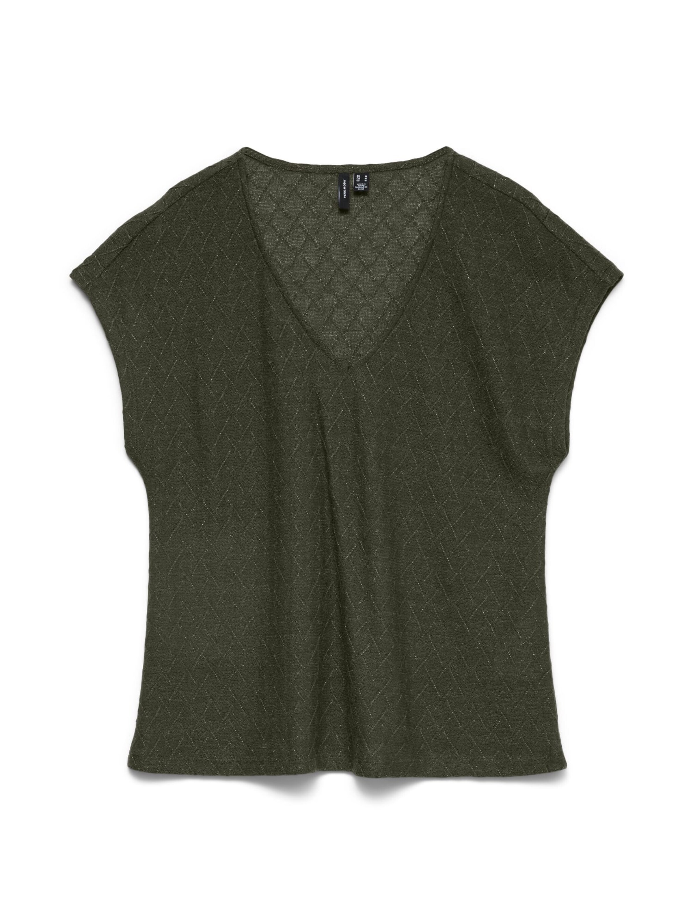 VERO MODA Top 'Mara' in M in Dark green, Item view