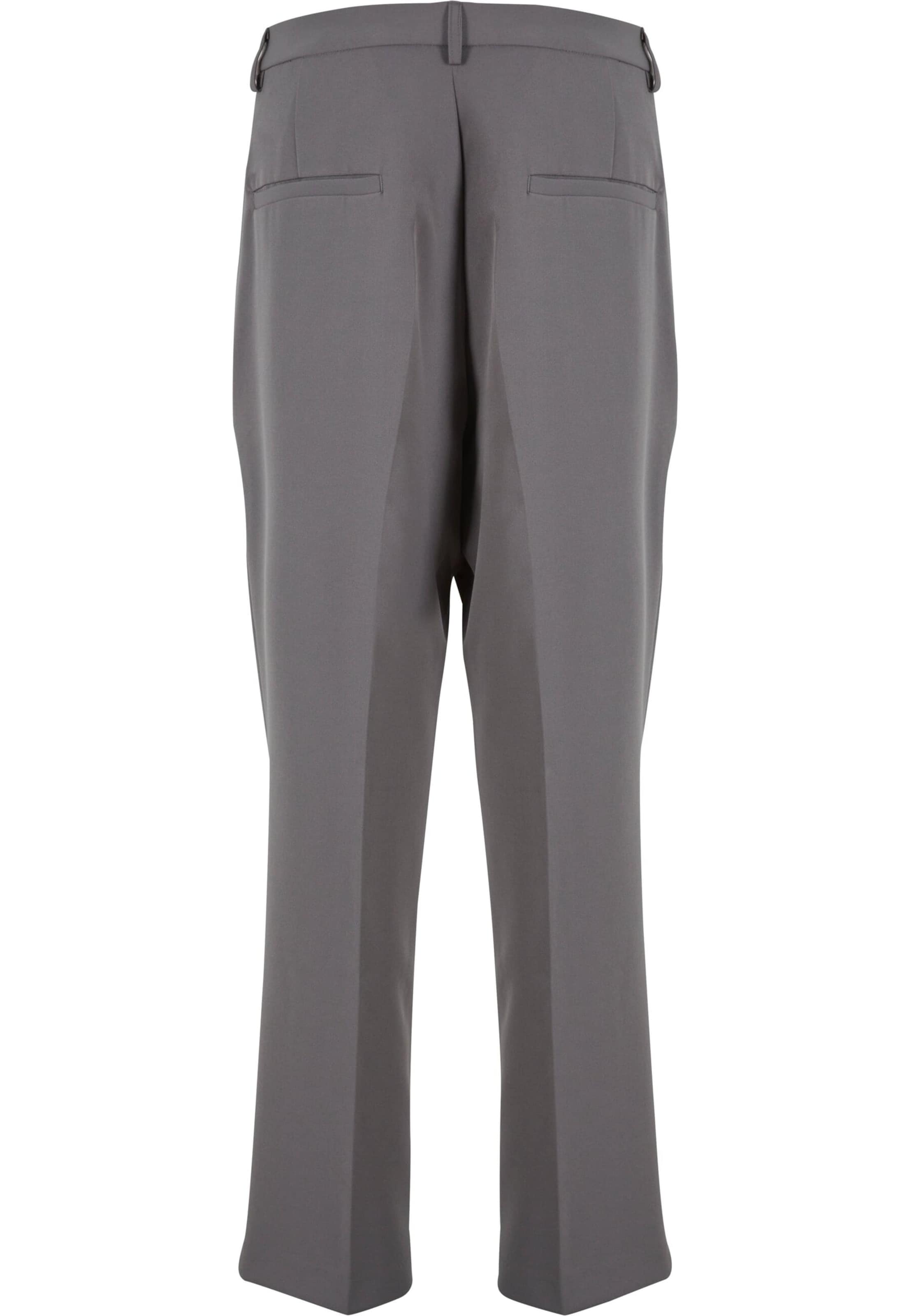 Urban Classics Loosefit Παντελόνι πλισέ σε γκρι