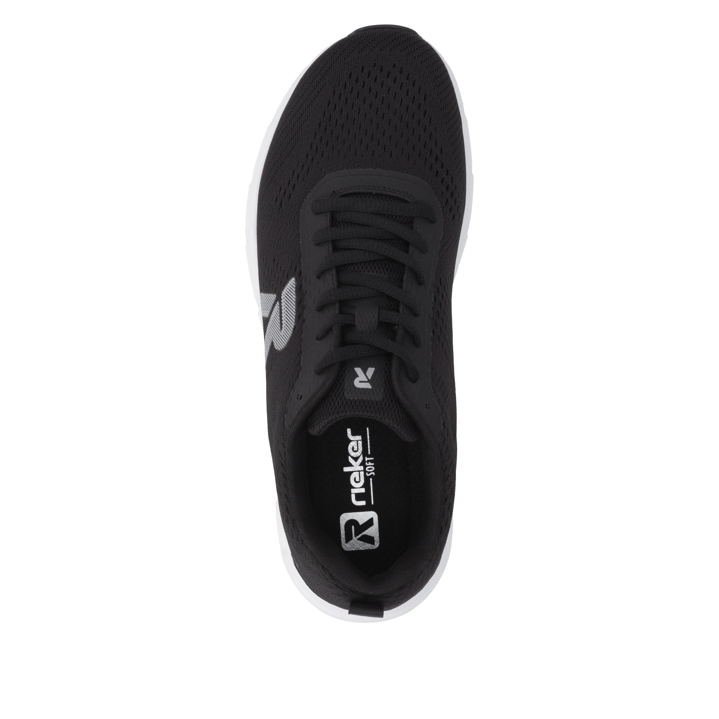 Rieker Sport Sneaker in Schwarz