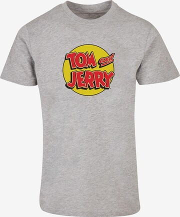 ABSOLUTE CULT Shirt 'Tom and Jerry' in Grijs: voorkant