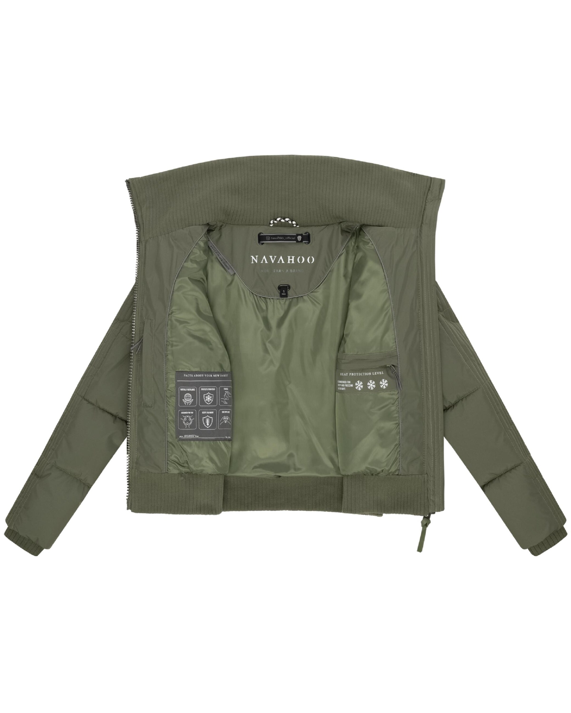 NAVAHOO Χειμερινό μπουφάν σε πράσινο