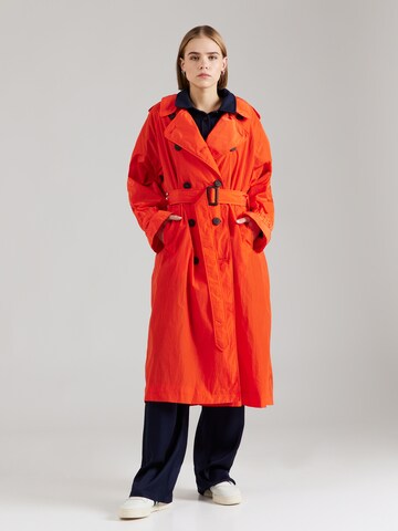 Manteau mi-saison No. 1 Como en rouge : devant