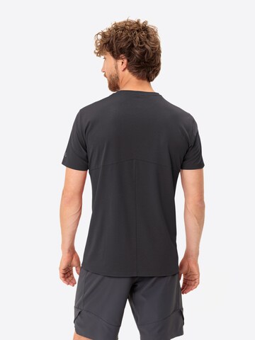 VAUDE Functioneel shirt 'Elope' in Zwart